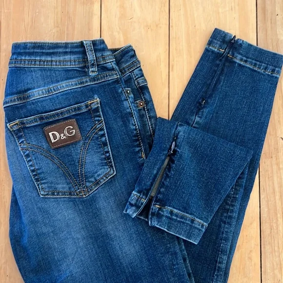 DOLCE & GABBANA 'Grace’ jeans Blue Dolce & Gabbana Grace Jeans In Blue | ModeSens